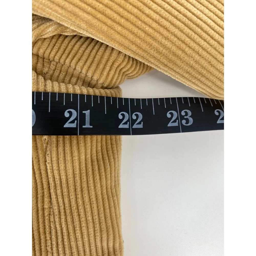 Sergio Valente Blazer Tan Corduroy Excellent Vintage Suede Elbow Patches 42R